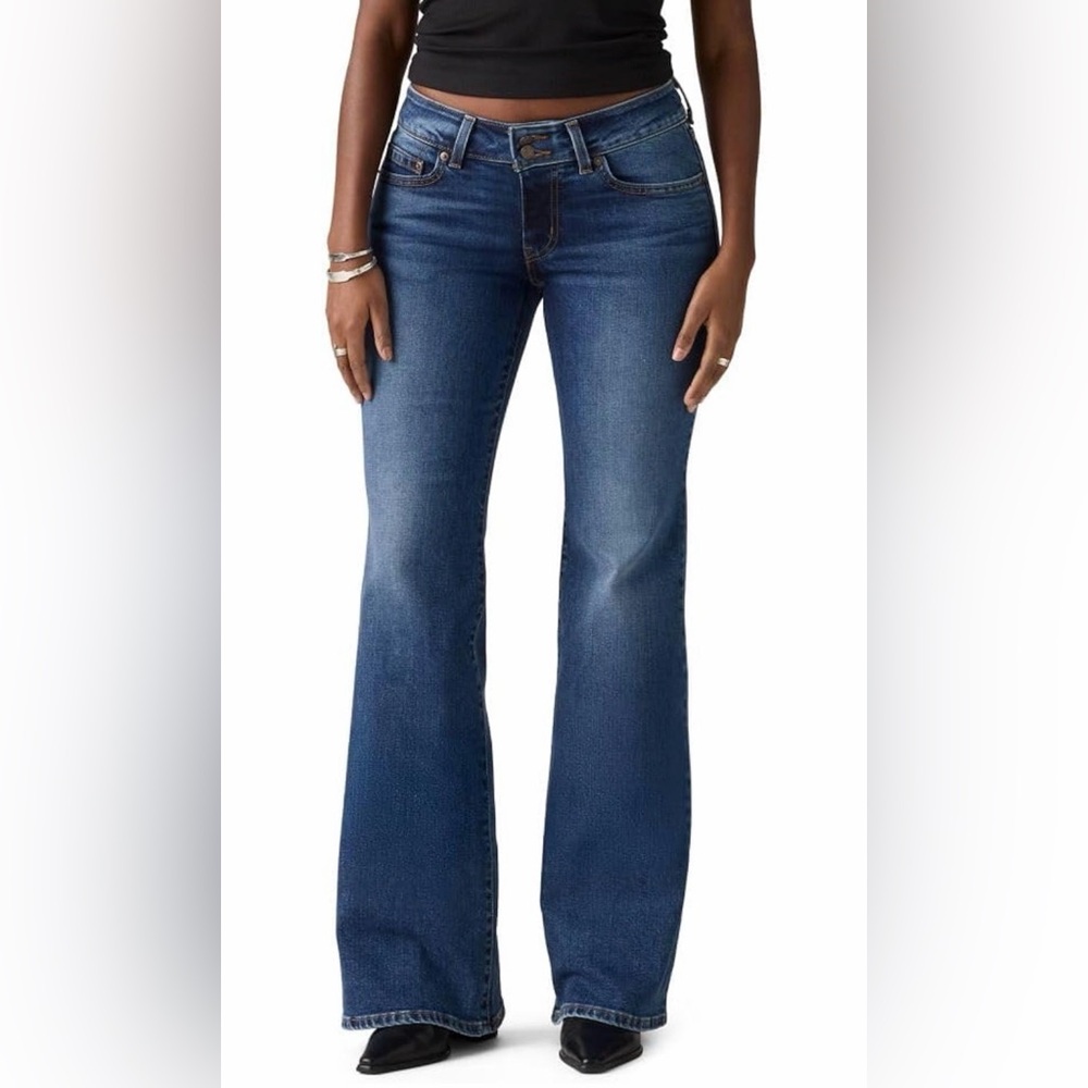 Levi's Superlow Flare Jeans (Stretch) - 31 Short - Worn Once